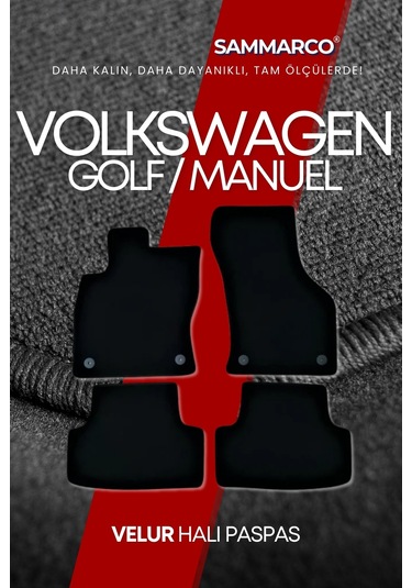Volkswagen Golf 8 Otomatik 2022 Halı Paspas Velur Paspas Kumaş Paspas Oto Paspas