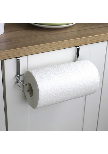 Paslanmaz Kağıt Havluluk Mutfak Kağıt Havlu Askısı Havlu Askılığı Krom