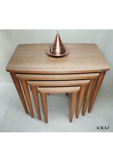 Mdf Lam 4 Lü Zigon Sehpa Mirzabeyoğlu Mobilya