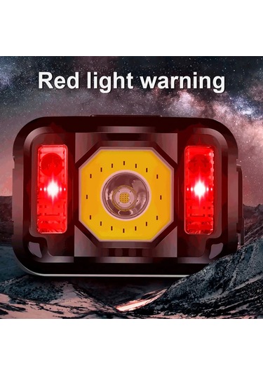 Pratik Sensörlü Sinyalli Kafa Lambası Wt-024 - 9089487059535ynt Çok Renkli