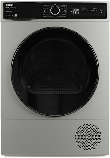 Vestel KM 107202 G WIFI 10 KG Isı Pompalı Çamaşır Kurutma Makinesi (Distribütör Garantili)