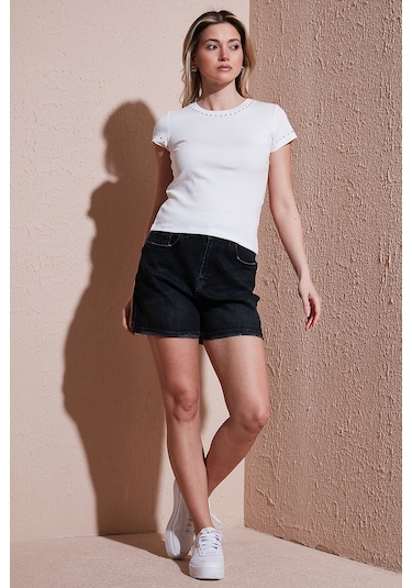 Fashion Friends Bayan Short 25y0188k1 Antrasit Antrasit Fashion Friends Bayan Short 25y0188k1 Antrasit Antrasit