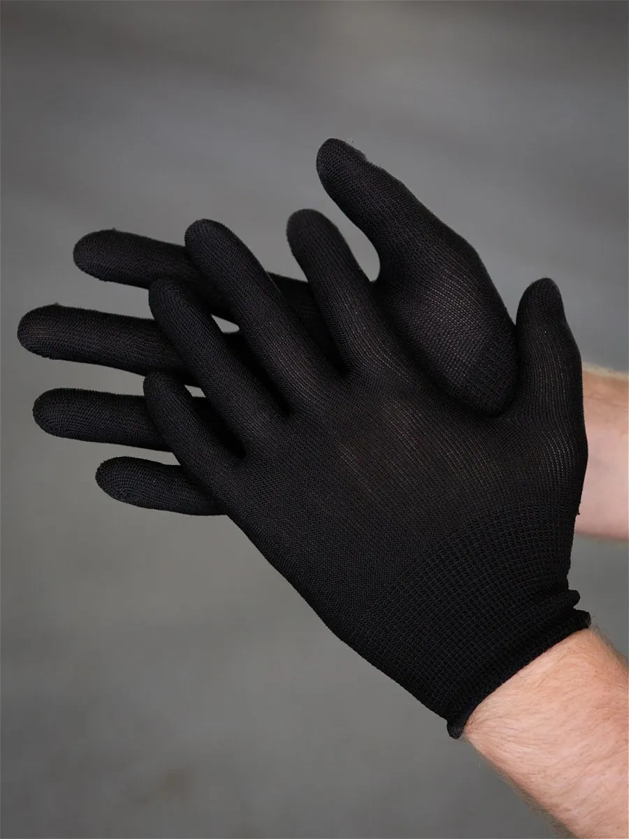 Reblaze Naylon İş İnşaat Eldivenleri 5 Çift Siyah 53622229