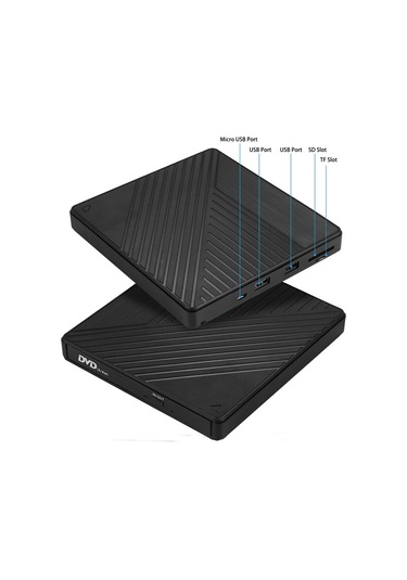 Sones Usb 3.0 Ve Type-c Dvd Sürücü Oynatıcı Harici Optik Sürücü