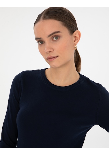 Pierre Cardin Kadın Lacivert Kazak /triko 50315758-vr033 Lacivert