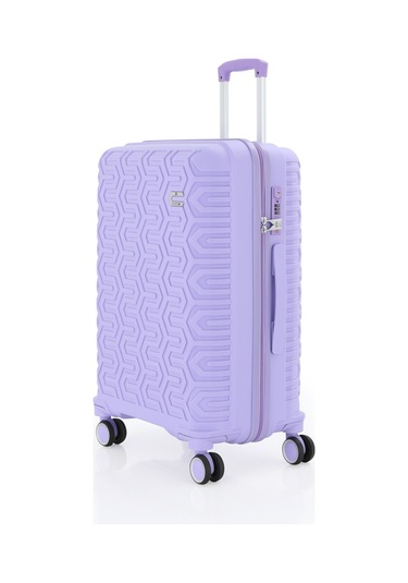 Mçs Üçlü Polipropilen Valiz Seti V377 S23sy1000058-set 00025 Lila