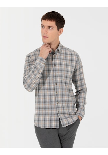 Pierre Cardin Erkek Gri Gömlek Desenli 50259491-vr024 Gri Pierre Cardin Erkek Gri Gömlek Desenli 50259491-vr024 Gri