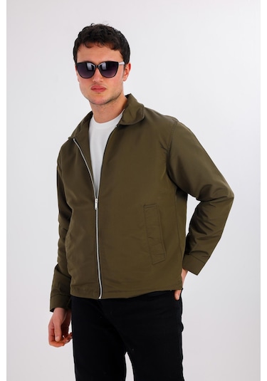 Flecto Su Ve Yağmur Geçirmez Yağmurluk - Haki Haki