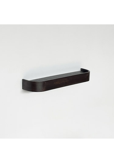 Ahşap Doğal Masif Duvar Rafı Ceviz