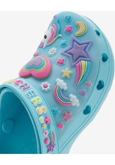 Skechers Heart Charmer - Miss Girly Büyük Kız Çocuk Mavi Sandalet 308406l Tqmt Mavi