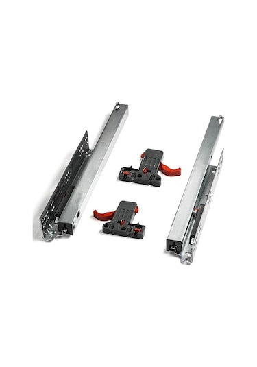 Samet Smart Slide Tek Açılım Frenli Ray 500 Mm