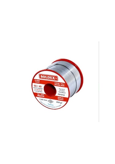 Soldex Sn60 Pb40 Lehim Teli 1.60mm 500gr