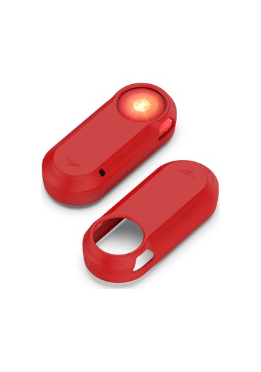 Garmin Varia Rtl515 Bisiklet Işık Radar Koruma Kolu Silikon Kılıf Toz Geçirmez Yumuşak Kapak-Kırmızı