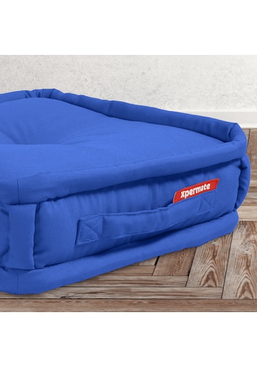 Xpermate Bisküvi Minder Petek Önü Fransız 45x45x14 Mavi