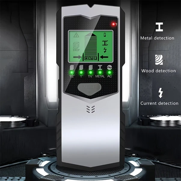 Willowhaven 1 Adet 5'i 1 Arada Duvar Dedektörü Ahşap Metal Dedektörü Lcd Ekran