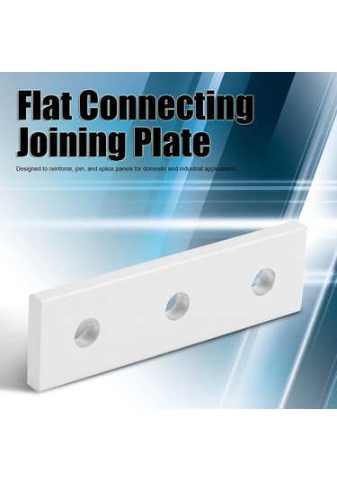 Tenfowee Alüminyum Profil Bağlantı Plakası 3030-3 Delik - Ev Ve Endüstriyel Kullanım, Dayanıklı, 10 Adet Paket Diğer