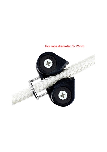 Konesam Nilon Kordon Tutucu 3-12mm Çapı İçin Otomatik Klem 300kg Maksimum Yük 6430 Oranj Spor Ve Deniz Malzemesi