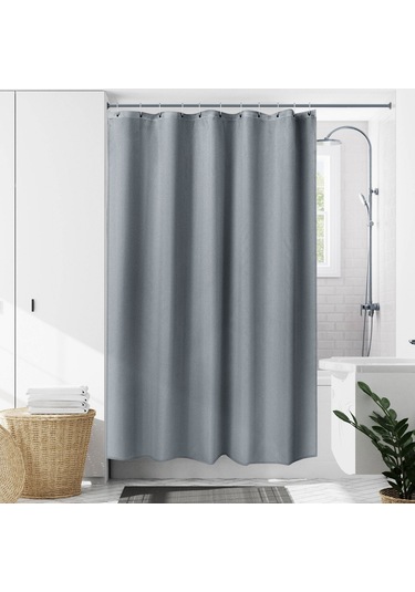 Duş Perdesi 180x180 Tekstil Banyo Perdesi Küf Tutmaz, Su İtici, Yıkanabilir Diğer