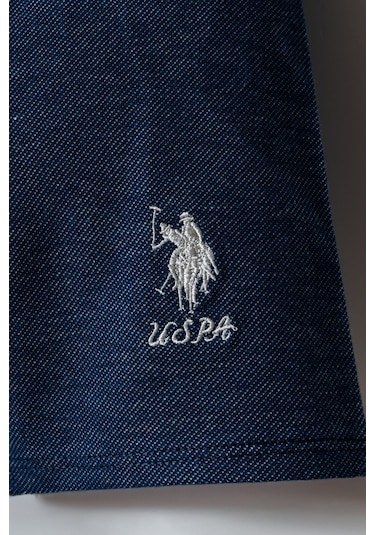 U.s. Polo Assn. Kız Bebek Krem Şort Takım Krem