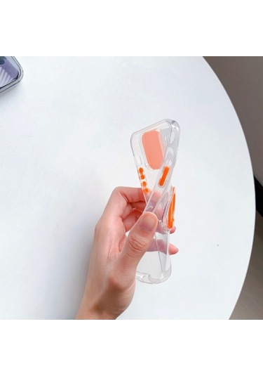 More Tr Ally İphone 12 Mini 5 4inç Kılıf Sürgülü Kamera Lens Korumalı Yüzük Standlı Silikon Kılıf Siyah