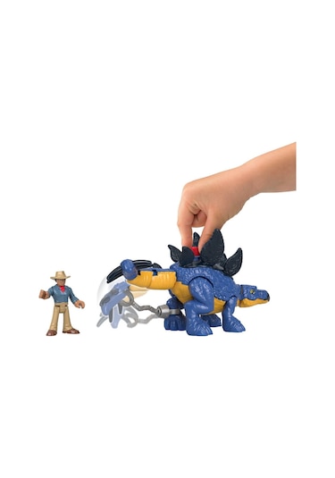 Imaginext Jurassic World Stegosaurus-Dr. Grant GVV65-GVV64