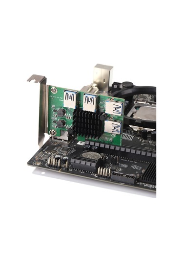 Mufunye Pcı-e X4 Usb 3.0 Genişletme Kartı - 4 Portlu Hızlı Bağlantı Adaptörü
