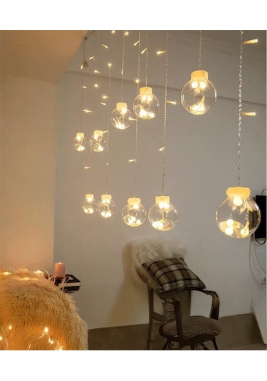 Top Perde Dekoratif Led - 3 Metre - Animasyonlu 5 METRE