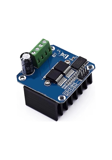 24v 40a Çift Bts7960b Dc Motor Sürücü Modül Pwm H Köprü Yüksek Akım 43a Büyük Soğutucu Selenoid