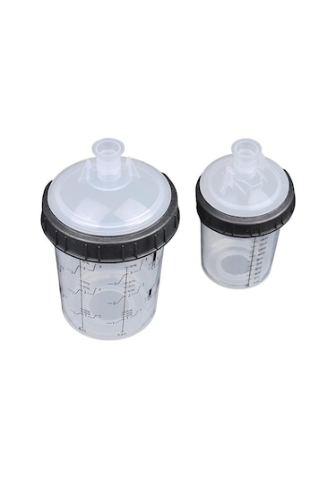 165/400/600ml Airbrush Boya Can Airbrush Karıştırma Kabı Hızlı Ölçüm Kabı 600ml