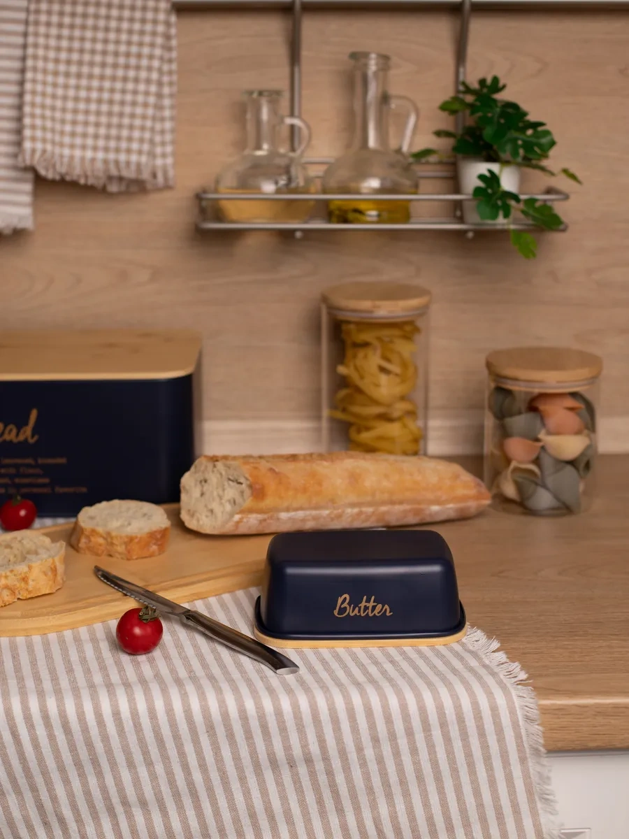 Agness Tereyağı Ve Peyniri İçin Kapaklı Sosluk 167237496 Mavi