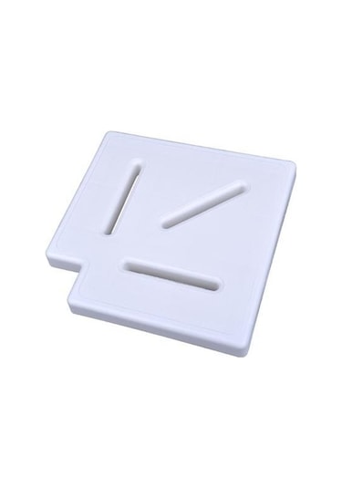 Taşma Izgarası Köşe Parçası 90° 20 Cm. Havuz Kenarı Taşma Izgara