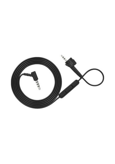 Sandwich Bose Ae2 Kulaklık Mikrofonlu Ses Kablosu, Ses Düzeyi Kontrol, Tpe, 150cm, Siyah