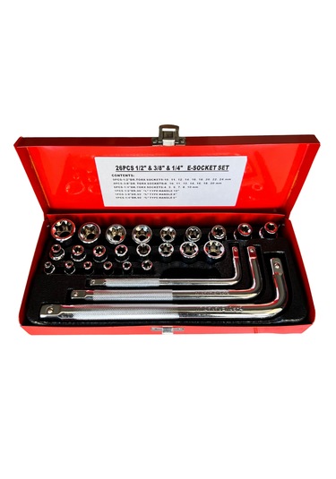 E Tipi Yıldız L Kollu Lokma Takımı 26 Parça