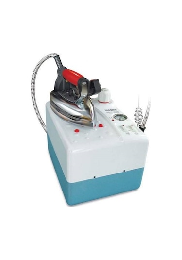 Magma MGM/MN 1035 Süper Mini Profesyonel 3.5 LT Buhar Kazanlı Ütü Beyaz - Mavi