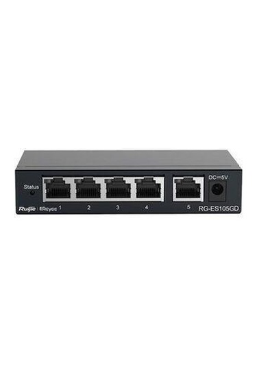 Reyee Rg Es105D 5 Port 10 100 Switch Metal Kasa