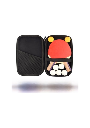 Reedark Pusena Sert Kılıf Tenis Topu Ve Raket Çantası - Taşınabilir Dayanıklı Ev Malzeme Spor Gereçleri Saklama Çantası Elegant Siyah Çok Renkli