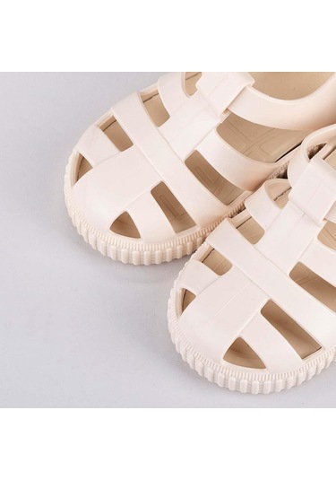Igor S10292-079 Nıco Mc Ivory Çocuk Sandalet Bej Bej