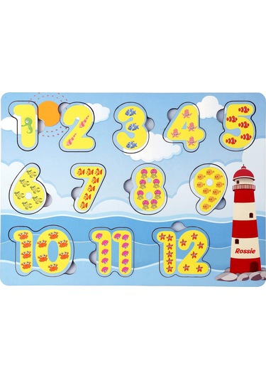 Rossie Ahşap Sayılar  Yapboz
