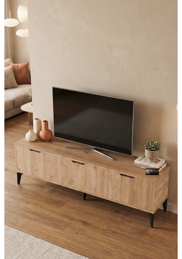 Reyo Falez Royal Tv Sehpası 160 Cm Tv Ünitesi Kapaklı Modern Şık Minimal Salon Konsolu 5093 Meşe Açık Meşe Reyo Falez Royal Tv Sehpası 160 Cm Tv Ünitesi Kapaklı Modern Şık Minimal Salon Konsolu 5093 Meşe Açık Meşe