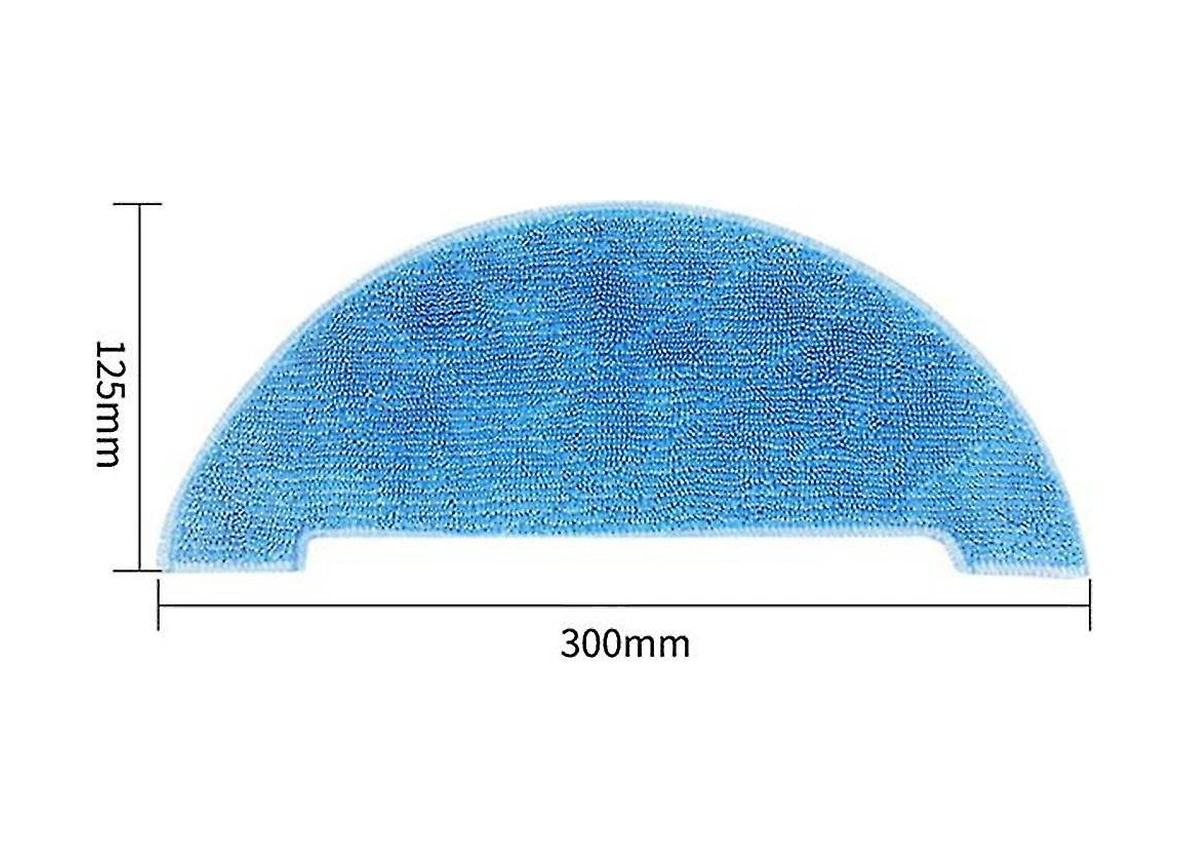 Dofolink Ilıfe V8 Plus/v8s Robot Süpürge Yedek Parçaları Seti - 2 Hepa Filtre, 2 Başlangıç Filtresi, 4 Yan Fırça, 2 Mop Bezi - Yumuşak Nilon Saçlı, Zemin Koruyucu, Derin Temizleme