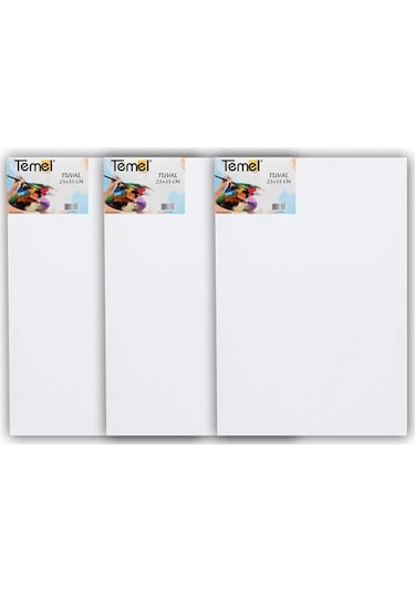 Temel 25x35 Cm 3 Lü Tuval