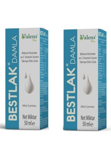 Bestlak Valens Damla 50 ML 2 Adet