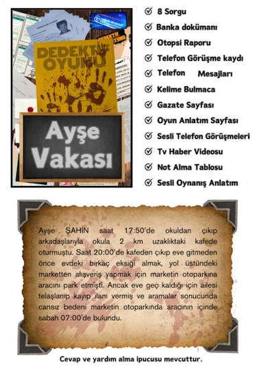Dedektif Oyunu Dört Farklı Dava Pakedi Bir Arada