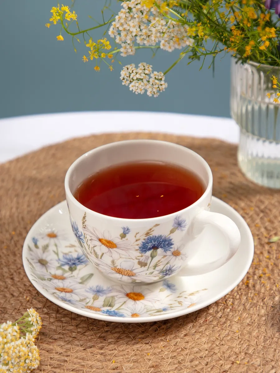 Lefard Sentimental 330 Ml Porselen Hediye Çay Takımı 411491562 Beyaz