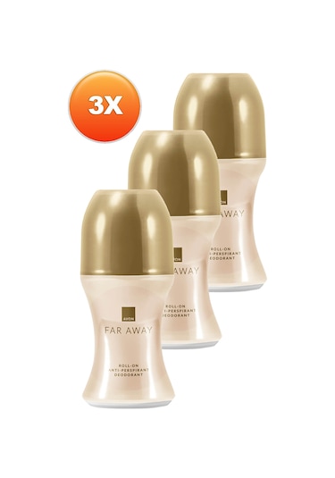 Avon Far Away Kadın Roll-On 3 x 50 ML