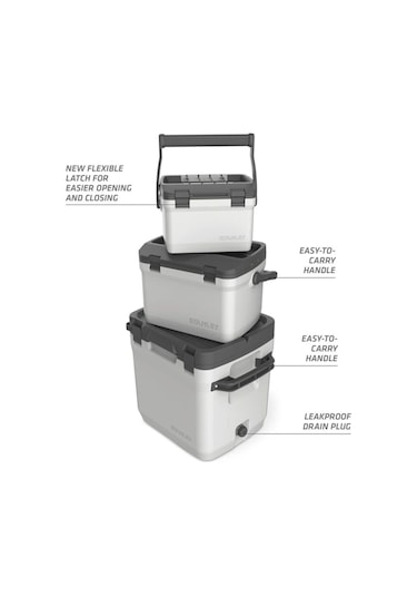 Stanley Adventure Taşınabilir Soğutucu Kamp Buzluğu 6.6 L - Beyaz