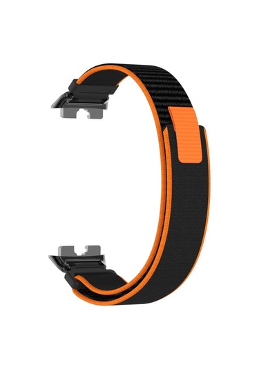 Huawei Band 9 Spor Nefes Alabilen Saat Kayışı İçin Naylon Döngü Kayışı Huawei Band 8 Yedek Bant Correa İçin Ayarlanabilir Bileklik