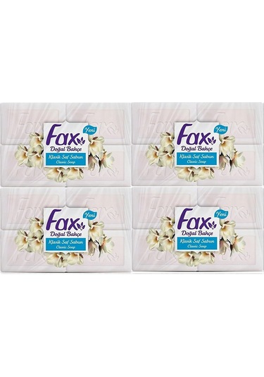 Fax Klasik Saf Sabun 4 x 125 G 4'lü