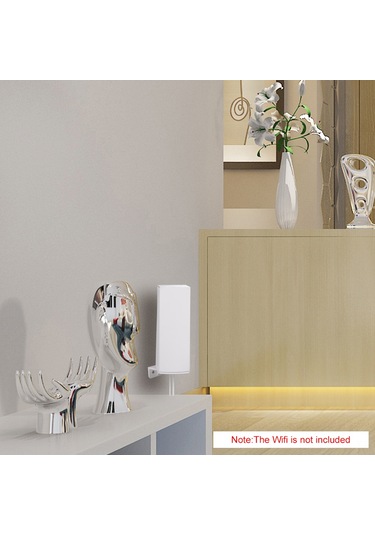 Ximistore9 Linksys Velop Wifi Duvar Montaj Braketi - 2'li Paket, Sinyal Güçlendirici Ve Dekoratif Tasarım Beyaz