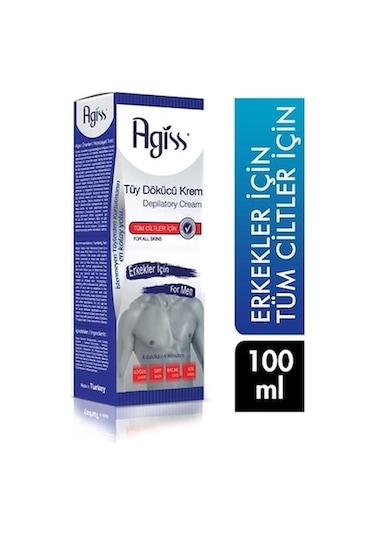 Agiss Erkek Tüy Dökücü Krem 100 ML